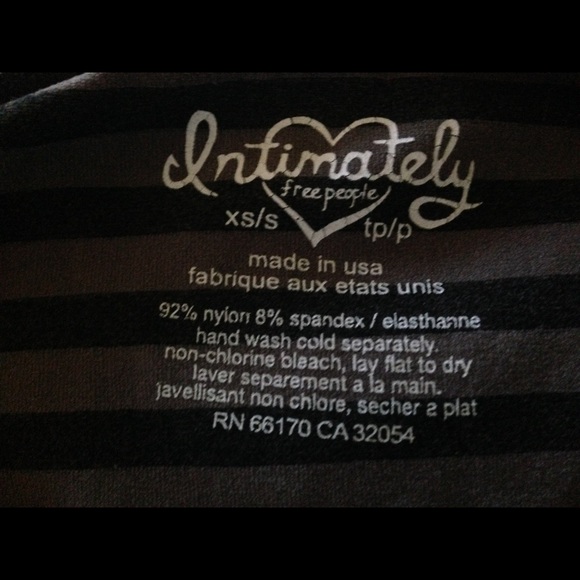 Free People striped low back top-XS/S - Picture 6 of 6